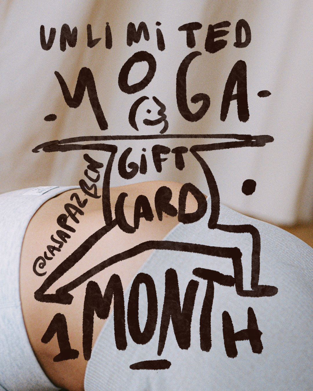 gift card - 1 month