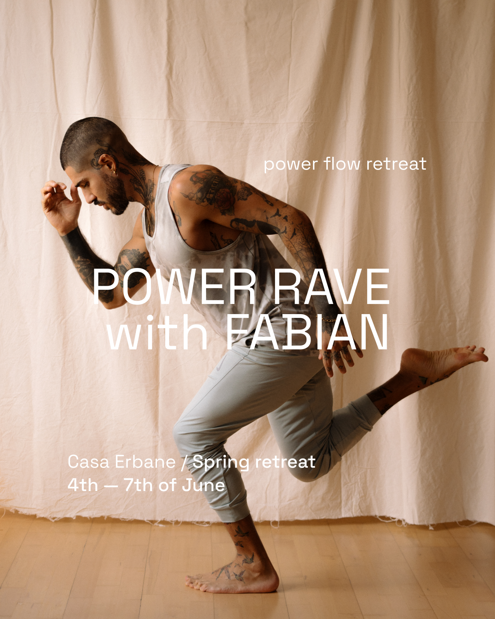 power rave retreat with FABIAN